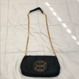 Tory Burch black leather crossbody
